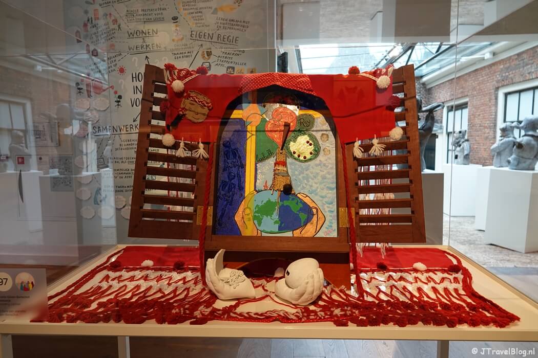 Vertelkastje van Jeanette Eeken-Benschot in Museum van de Geest in Haarlem