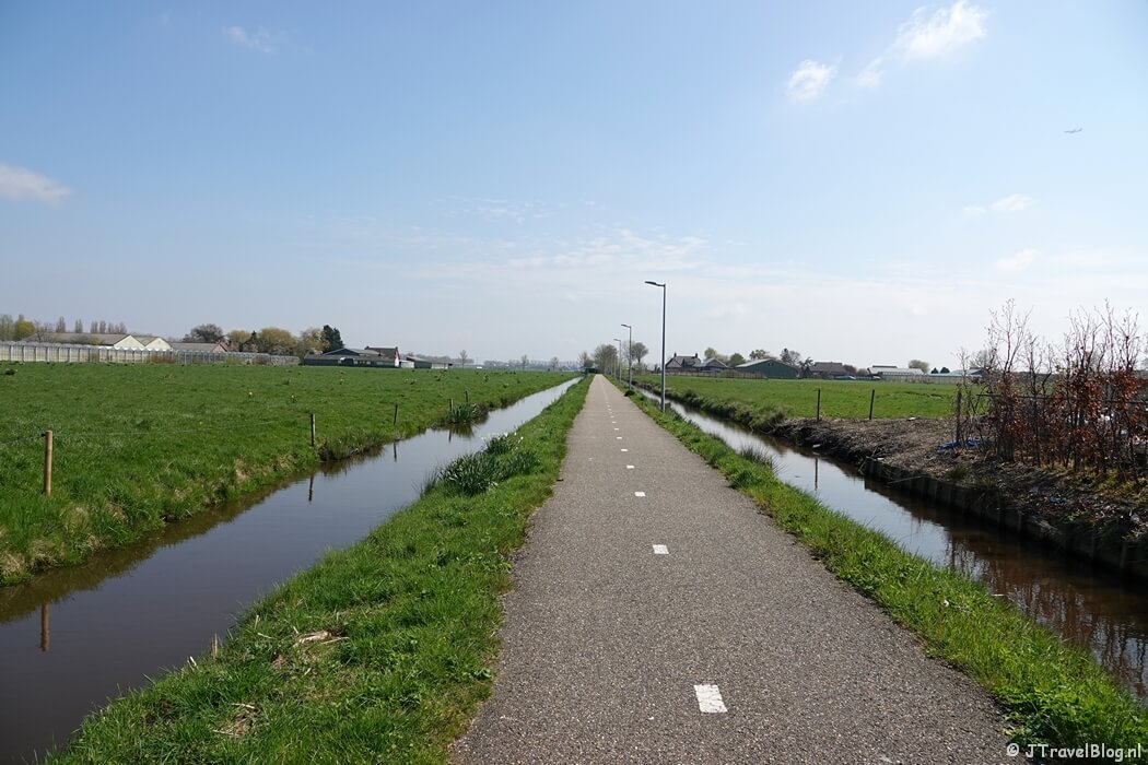Het Reigerpad in Lissserbroek tijdens mijn wandeling van de Olmenhorstroute van Wandelnetwerk Noord-Holland