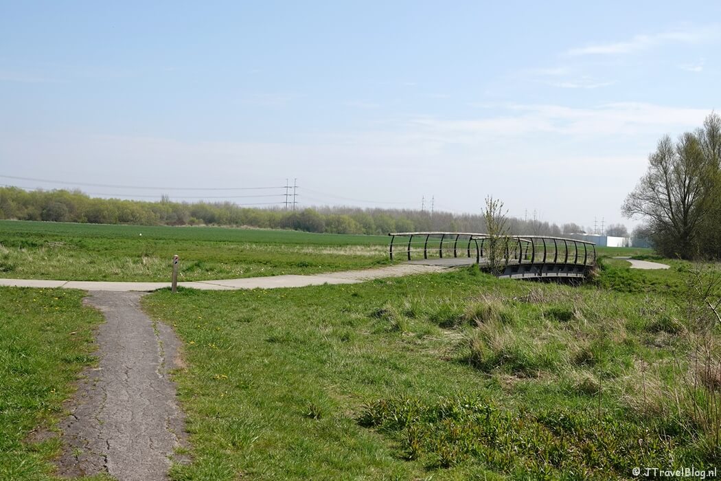Natuurgebied Zwaansbroek tijdens mijn wandeling van de Olmenhorstroute van Wandelnetwerk Noord-Holland