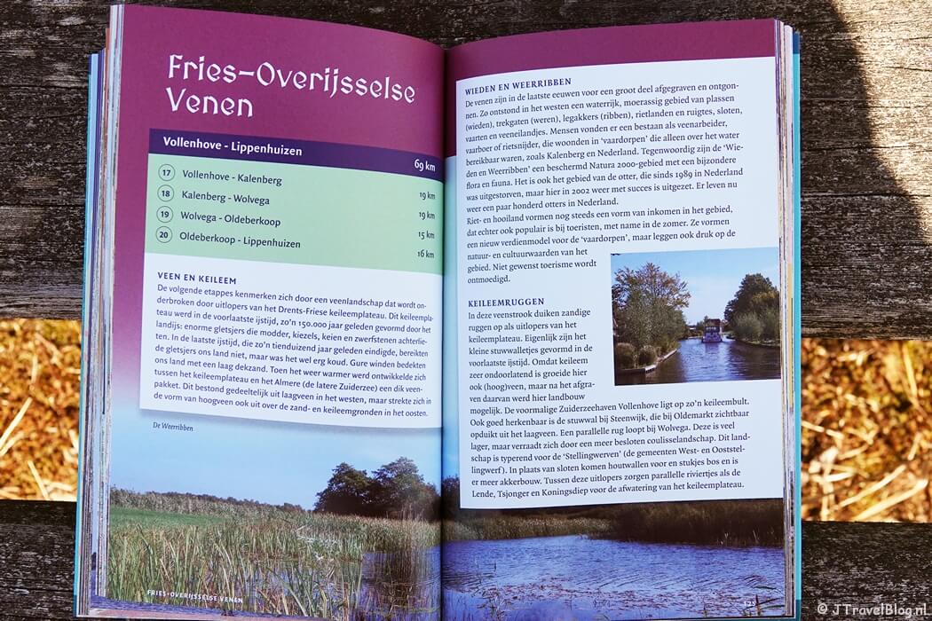 Een voorbeeld van een wandeling in de wandelgids 'Wandelgids 'Van Dorestad naar Dokkum' van Uitgeverij Gegarandeerd Onregelmatig