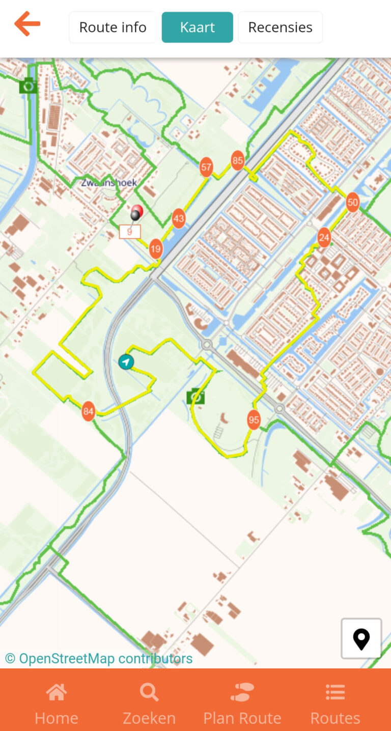 Pioniersroute van Wandelnetwerk Noord-Holland