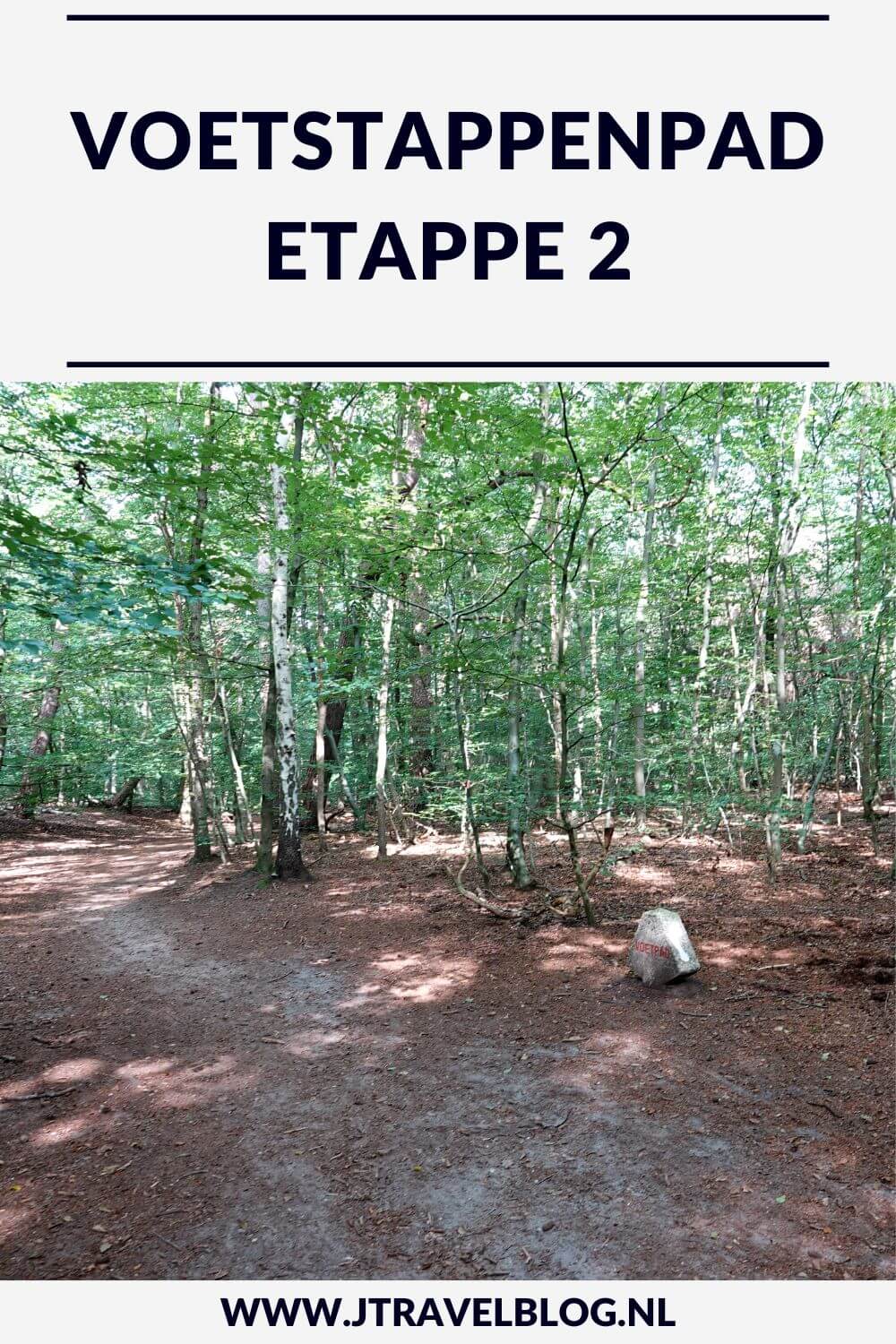 Ik liep etappe 2 van het Voetstappenpad, een wandelroute over de heidevelden en door de bossen aan de westkant van Hilversum. Voetstappenpad is een lange afstandswandeling van 25 kilometer rondom Hilversum. Ik loop de route in twee delen. Meer over etappe 2 lees je in deze blog. #voetstappenpad #hilversum #heide #bos #wandelen #jtravelblog #jtravel