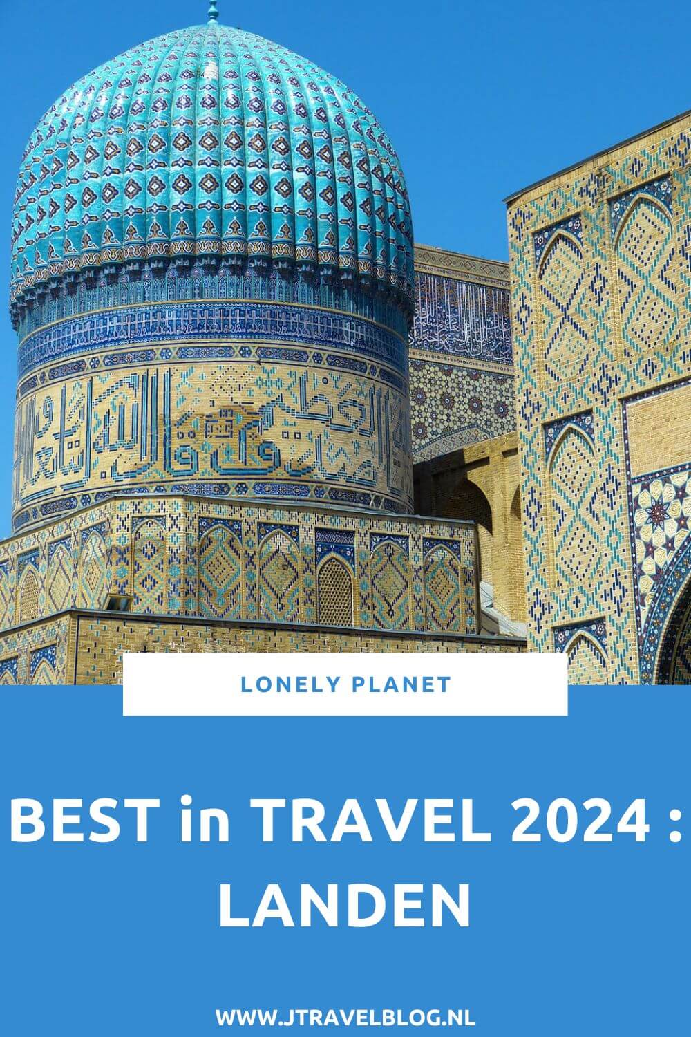 Elk jaar verschijnt eind oktober de Lonely Planet's Best in Travel. Deze top-10 lijst is onderverdeeld in landen, steden, regio's, duurzaam en waarde voor. In deze blog geef ik je een dosis reisinspiratie met de Lonely Planet's Best in Travel 2024 : landen. #lonelyplanet #bestintravel2024 #reisinspiratie #jtravelblog #jtravel