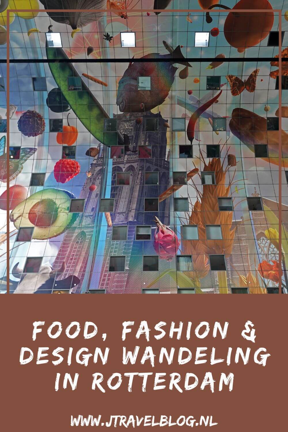 Ik liep de 9 kilometer lange Food, Fashion & Design wandeling in Rotterdam. Een wandelroute door het centrum van Rotterdam met talrijke hotspots zoals de luchtbrug, de kubuswoningen, de markthal en de Laurenskerk. Wandel je mee? #wandelen #rotterdam #luchtsingel #kubuswoningen #markthal #jtravelblog #jtravel