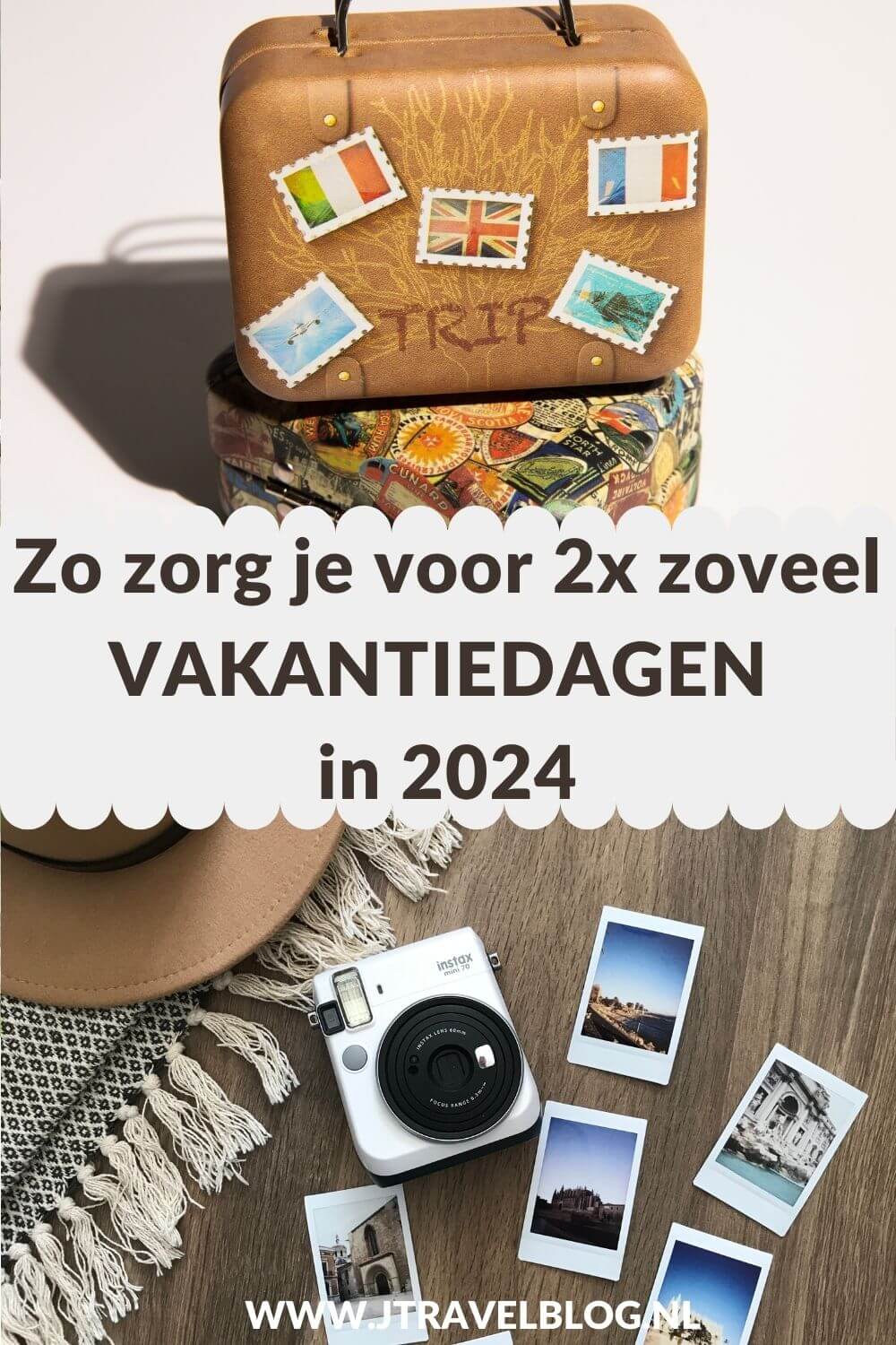 Iedereen wil in 2024 weer graag op vakantie. Zo graag zelfs dat het misschien niet lukt met 20-25 vakantiedagen. Er is een simpel trucje waardoor jij er voor zorgt dat je twee keer zoveel vakantiedagen in 2024 hebt. Hoe? Je leest het in deze blog. #vakantiedagen #extravakantiedagen2024 #reistips #voorbereiding #jtravelblog #jtravel