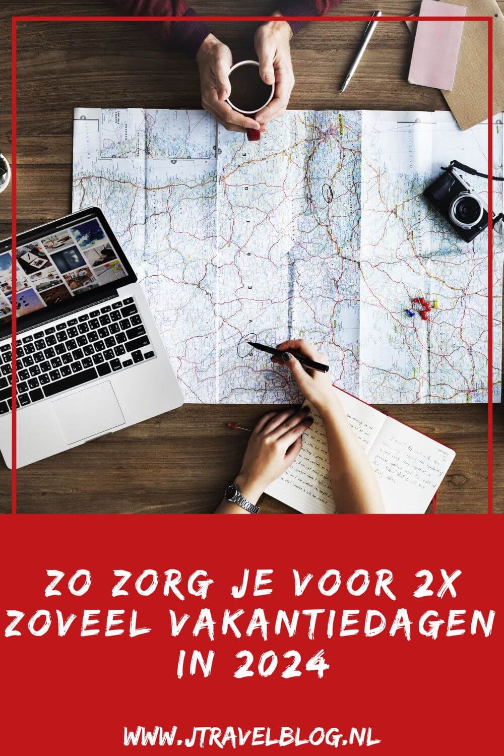 Iedereen wil in 2024 weer graag op vakantie. Zo graag zelfs dat het misschien niet lukt met 20-25 vakantiedagen. Er is een simpel trucje waardoor jij er voor zorgt dat je twee keer zoveel vakantiedagen in 2024 hebt. Hoe? Je leest het in deze blog. #vakantiedagen #extravakantiedagen2024 #reistips #voorbereiding #jtravelblog #jtravel