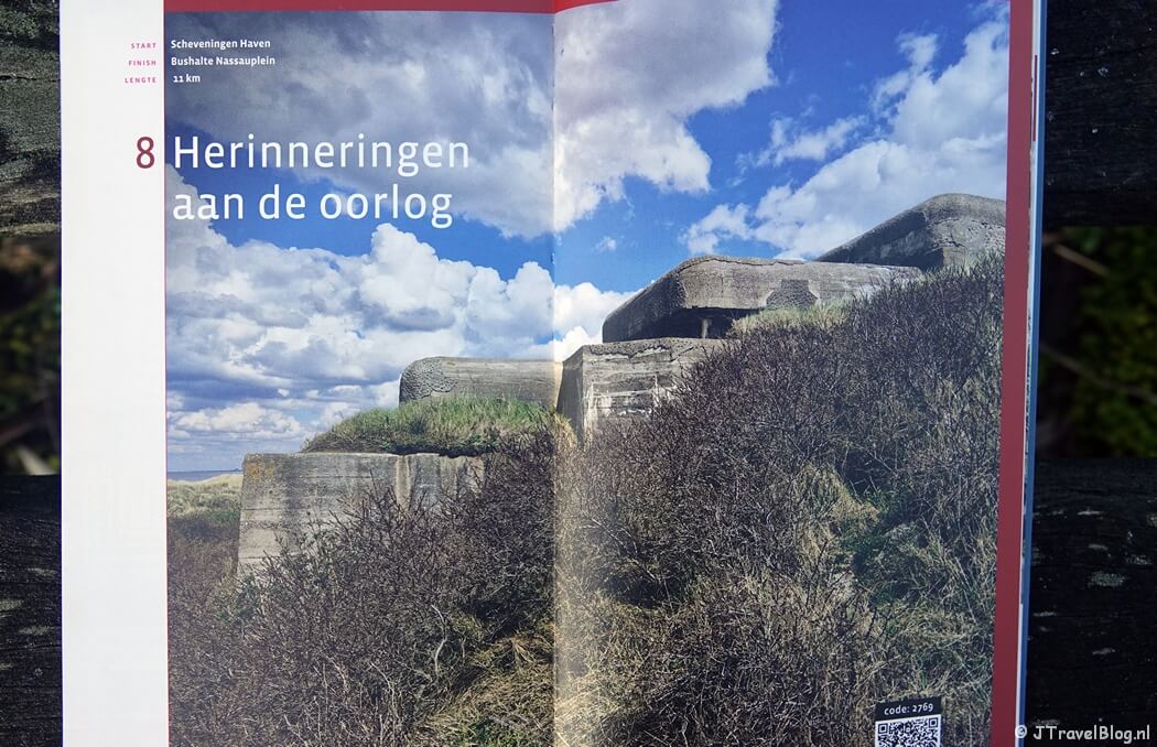 Een voorbeeld van een wandeling in de wandelgids 'Den Haag acht keer anders' van Uitgeverij Gegarandeerd Onregelmatig