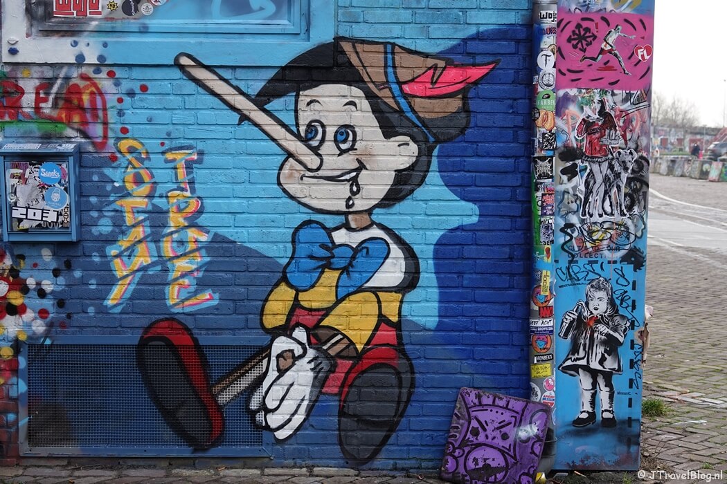 Fotoblog met blauwe foto's: NDSM werf in Amsterdam-Noord