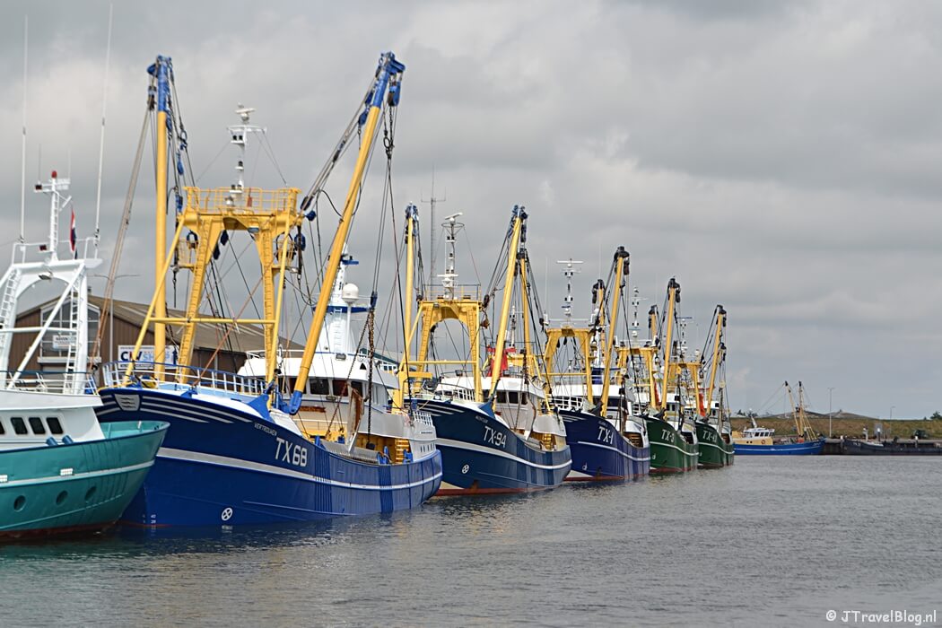 Fotoblog met blauwe foto's: Oudeschild op Texel