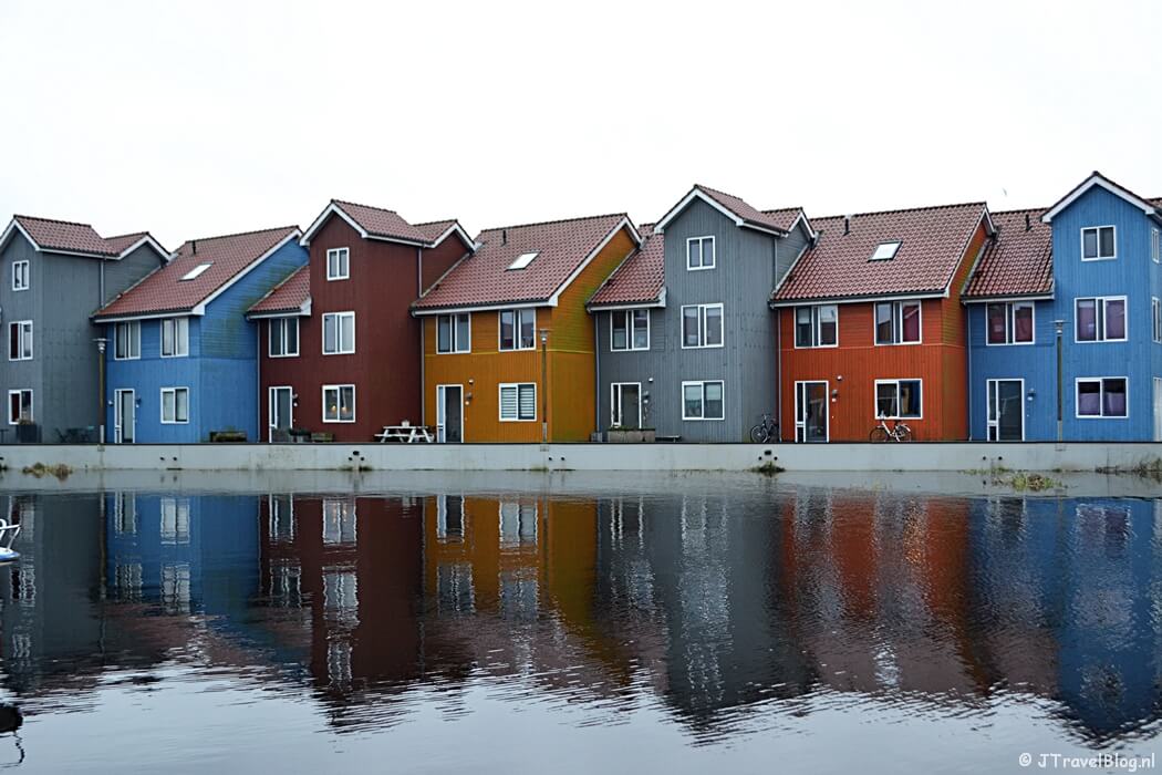 Fotoblog met blauwe foto's: Reitdiephaven in Groningen