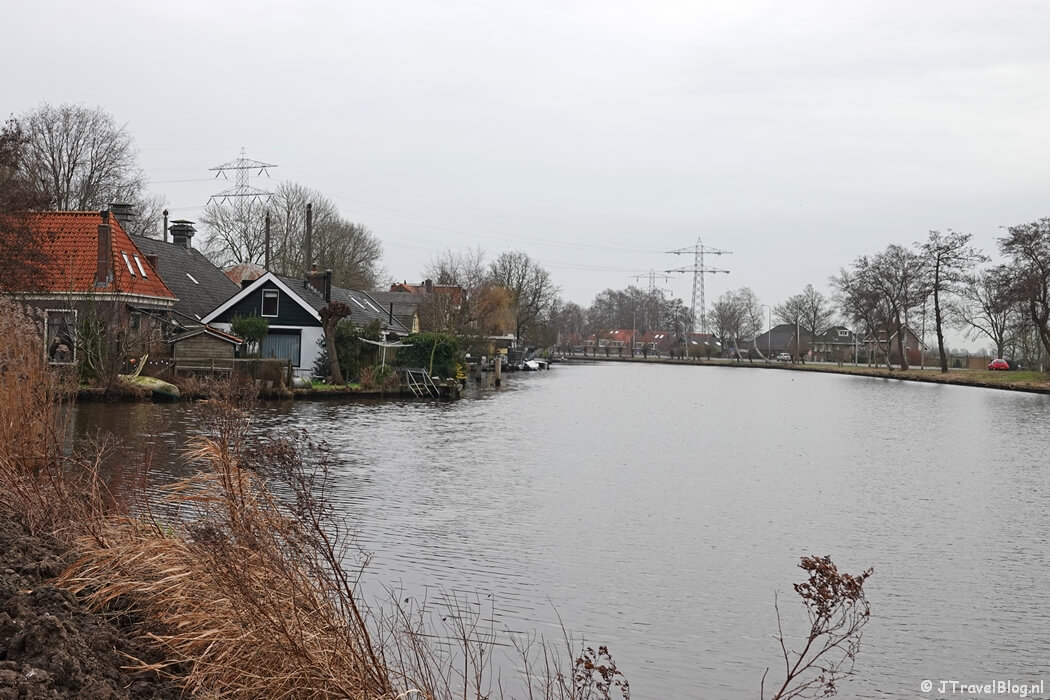 Gaasp tijdens mijn wandeling van de 1e etappe van de oudste wandelroute van Nederland van Station Amsterdam-Muiderpoort naar Driemond