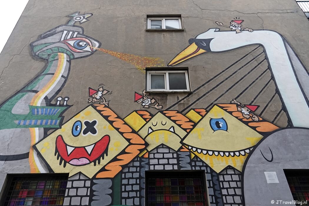 Street art van Lastpak tijdens mijn street art wandeling in Rotterdam-Centrum