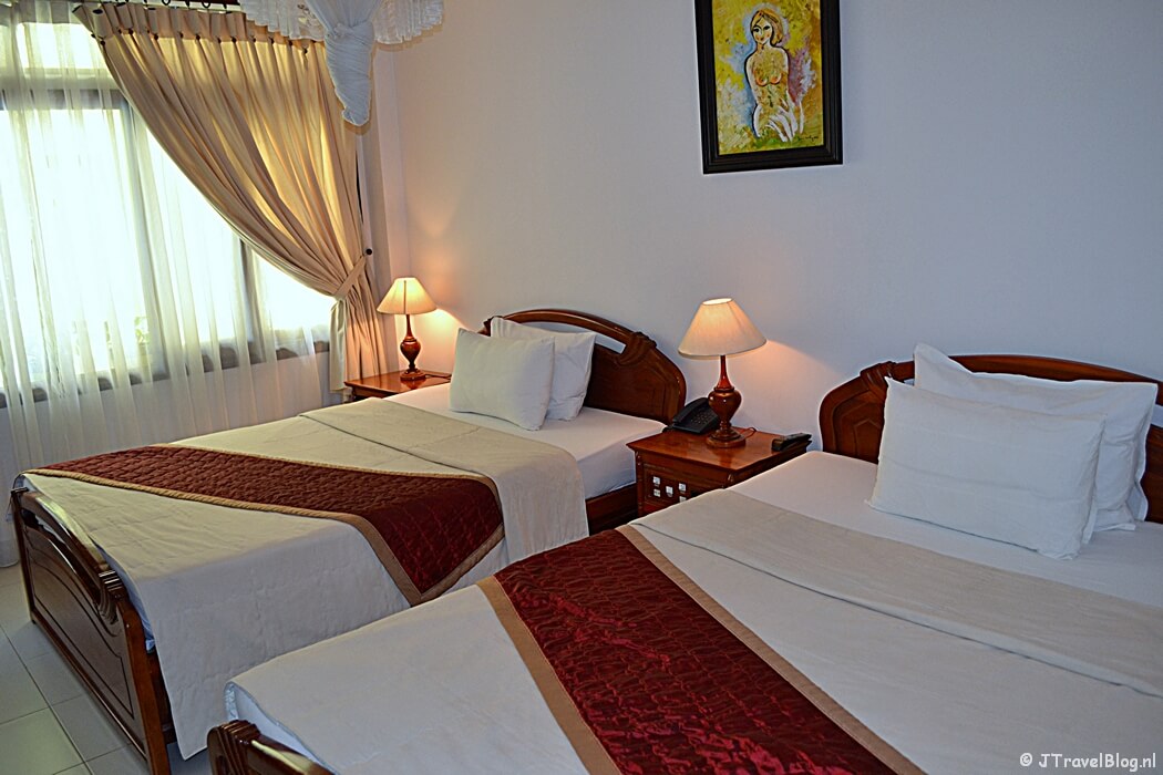 Mijn kamer in het Thuy Duong 3 Hotel in Hoi An/Vietnam