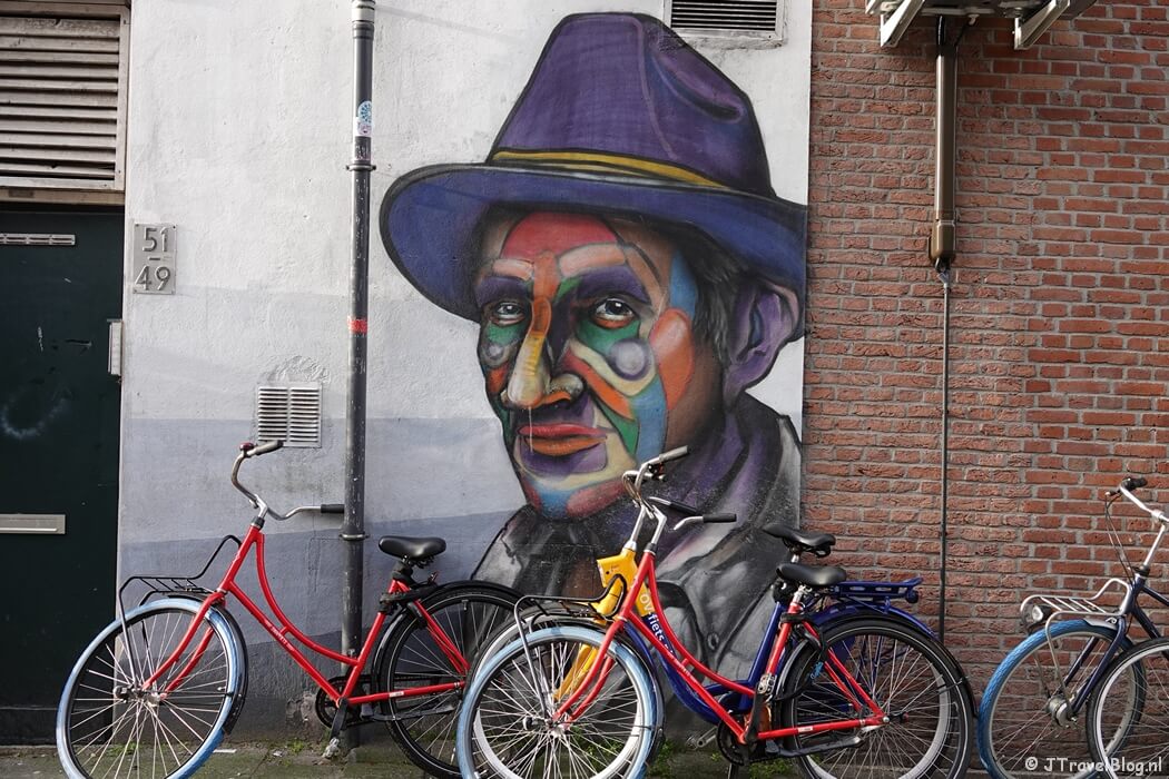Street art van Tymon de Laat tijdens mijn street art wandeling in Rotterdam-Centrum