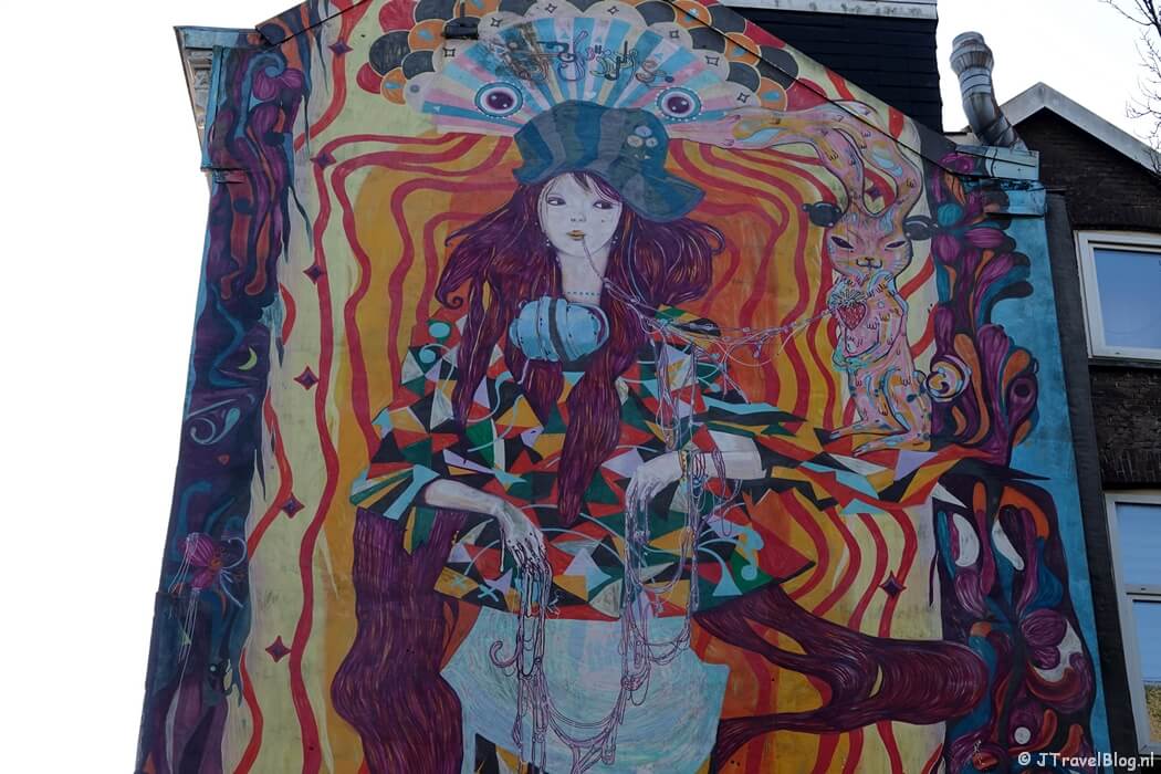 Street art van Ramon Martins tijdens mijn street art wandeling in Rotterdam-Centrum