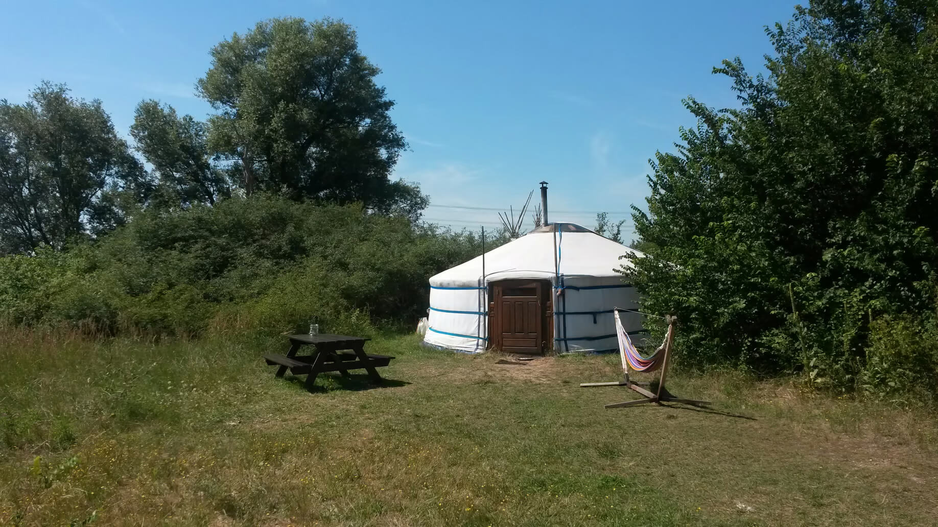 Overnachten in een yurt: Yurt in Biddinghuizen - Flevoland
