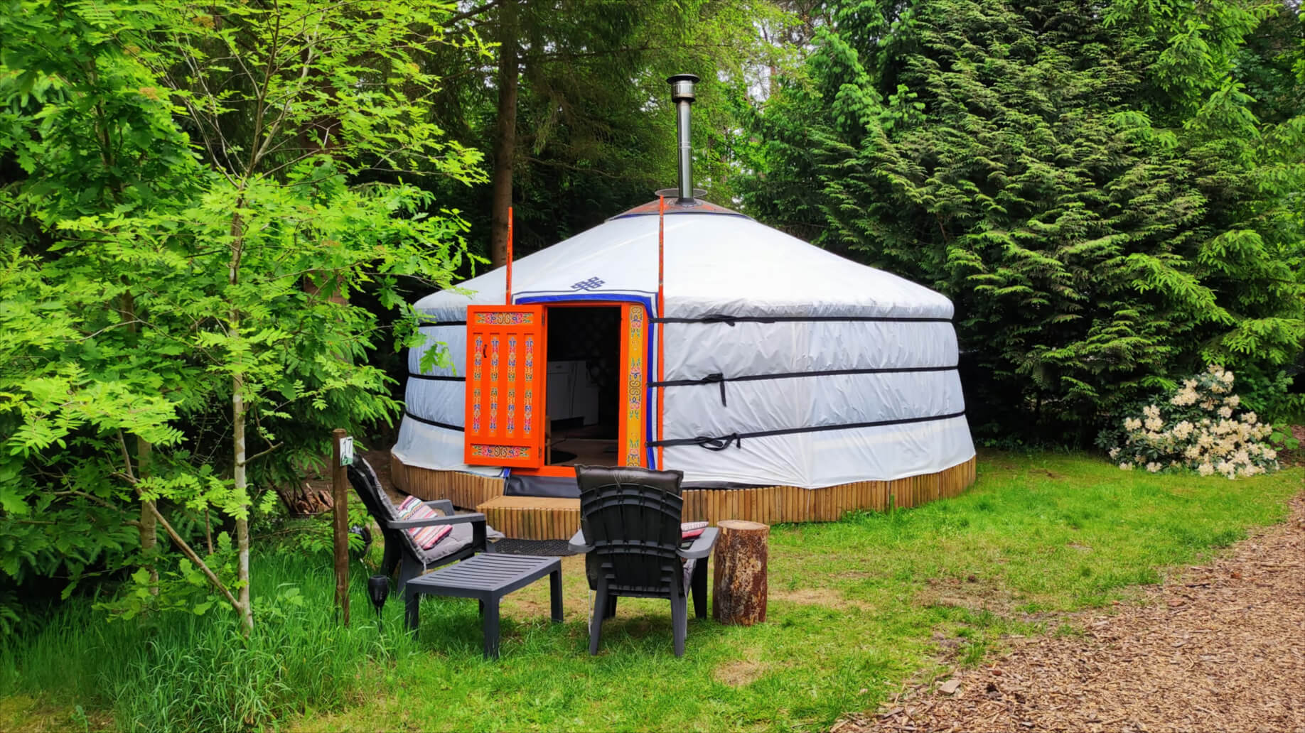 Overnachten in een yurt: Yurt in Hollandsche Rading - Utrecht
