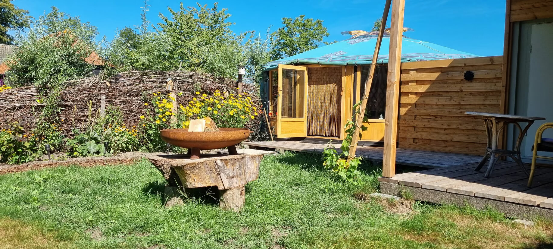 Overnachten in een yurt: Yurt in Liempde - Noord-Brabant