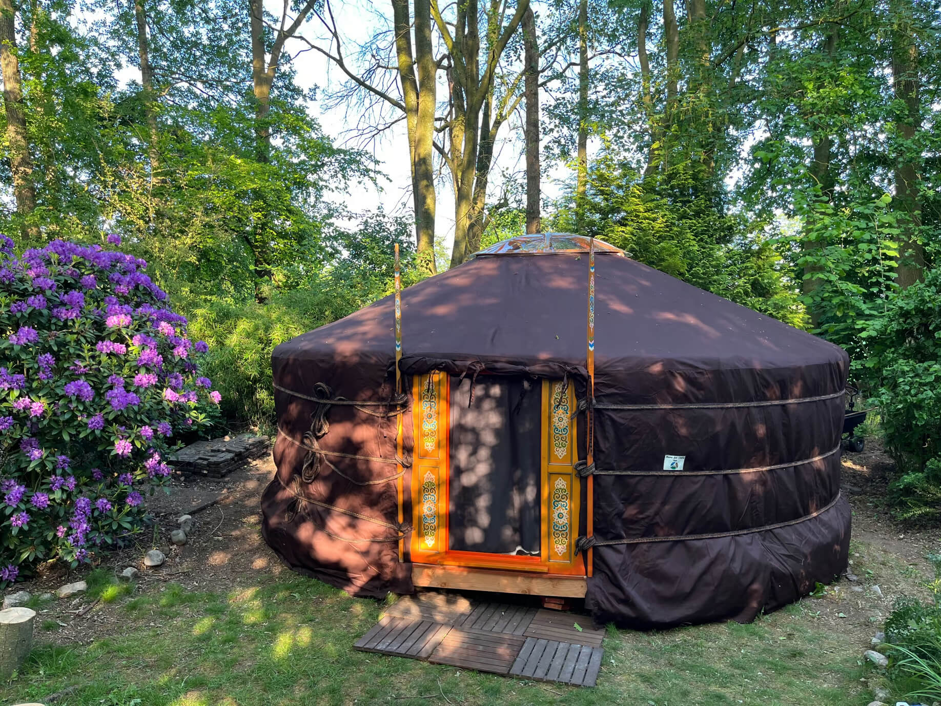 Overnachten in een yurt: Yurt in Ravenswoud - Friesland