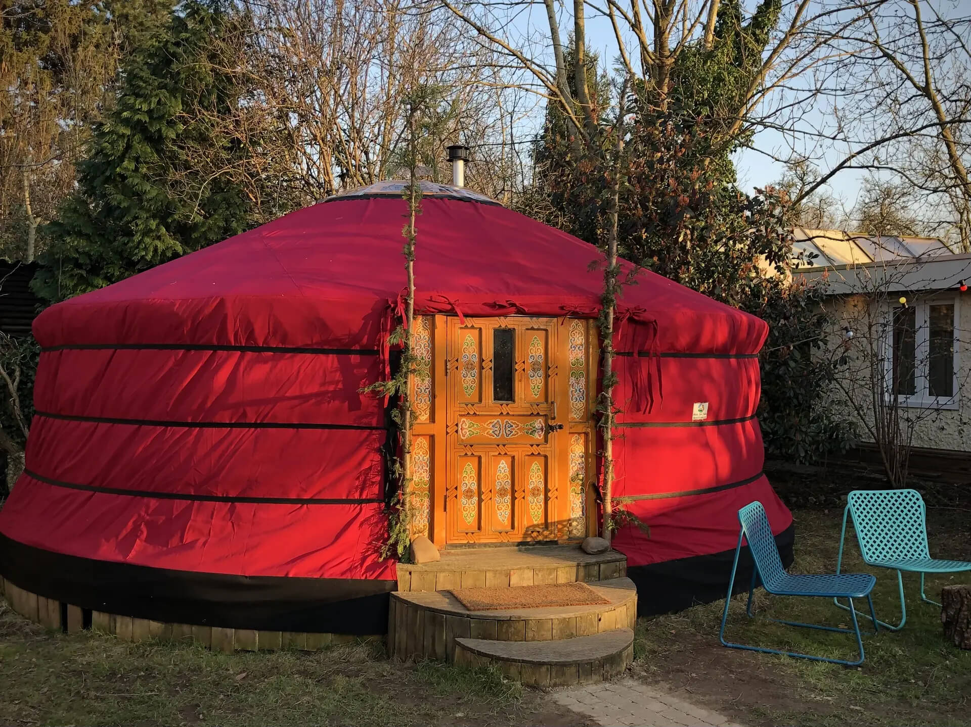 Overnachten in een yurt: Yurt in Sittard - Limburg