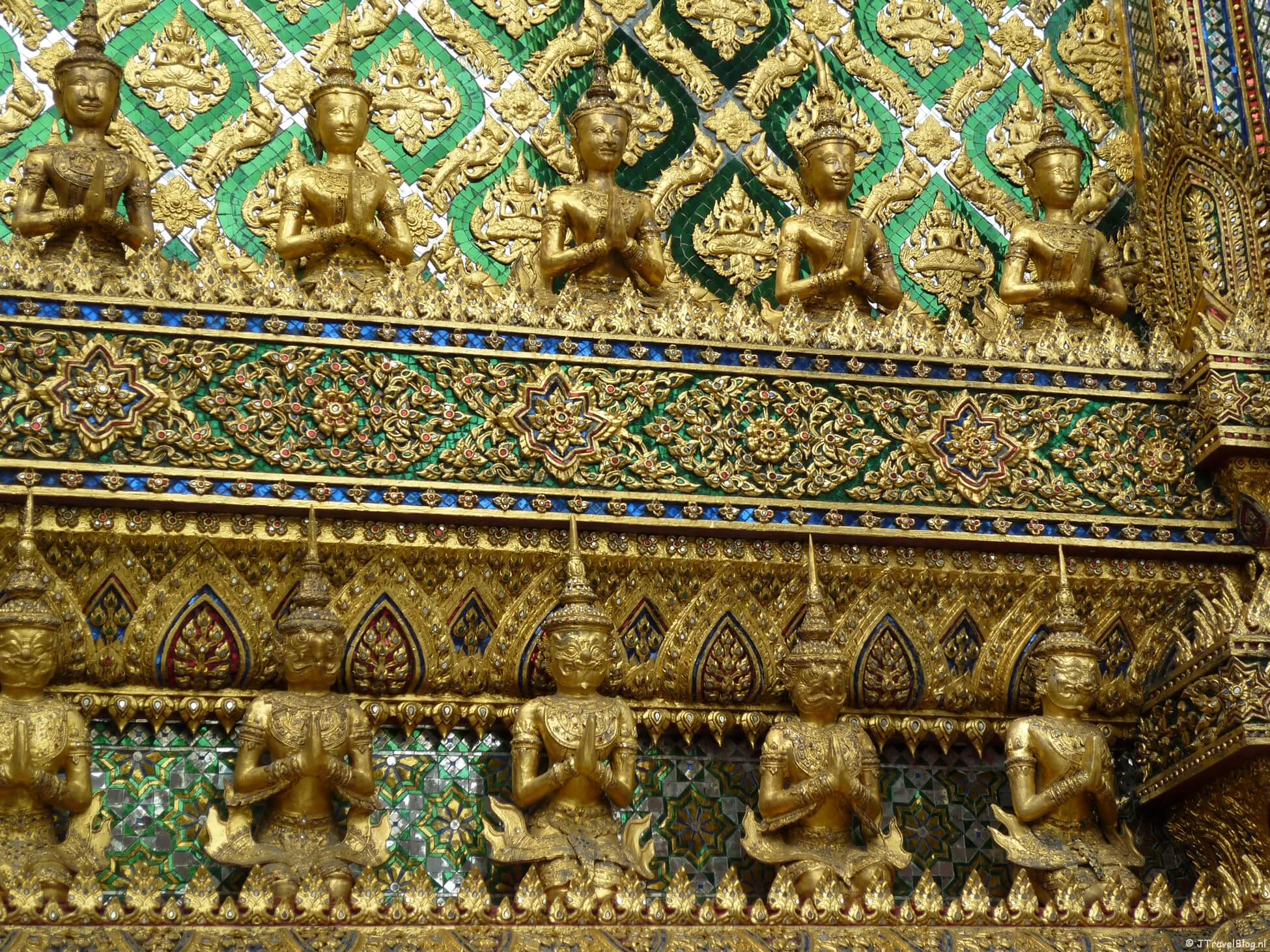 De bezienswaardigheden in Bangkok (Thailand)