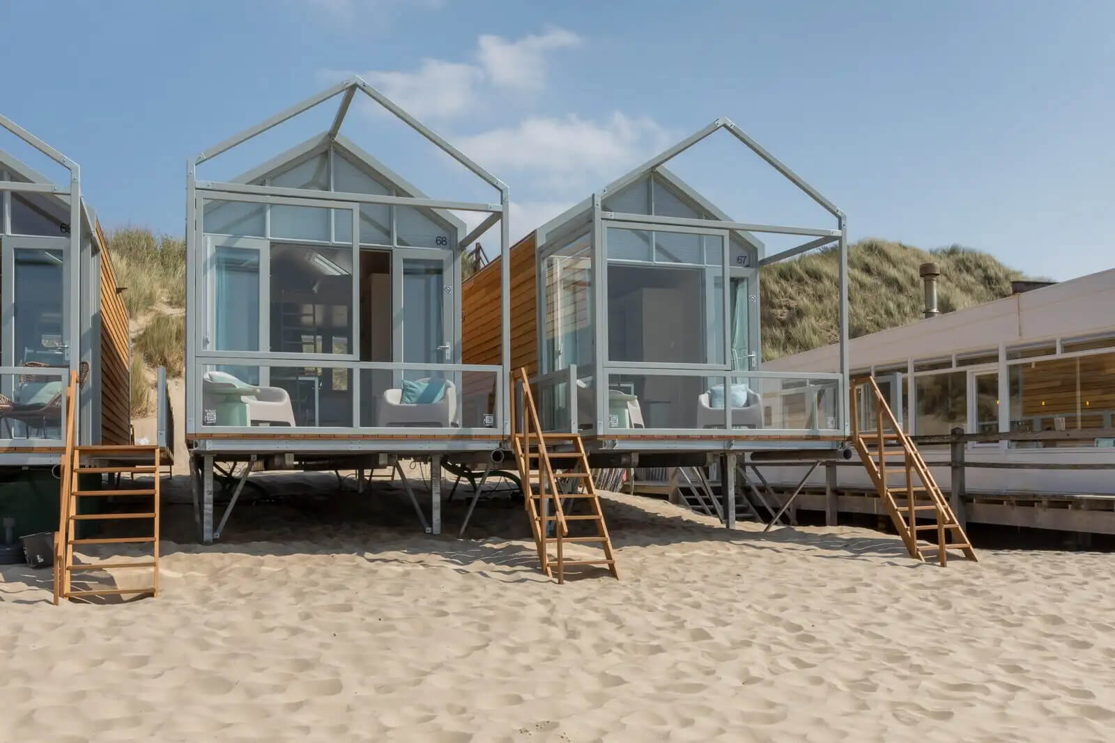 Overnachten in een huisje aan zee: Strandhuisje in Veere - Zeeland