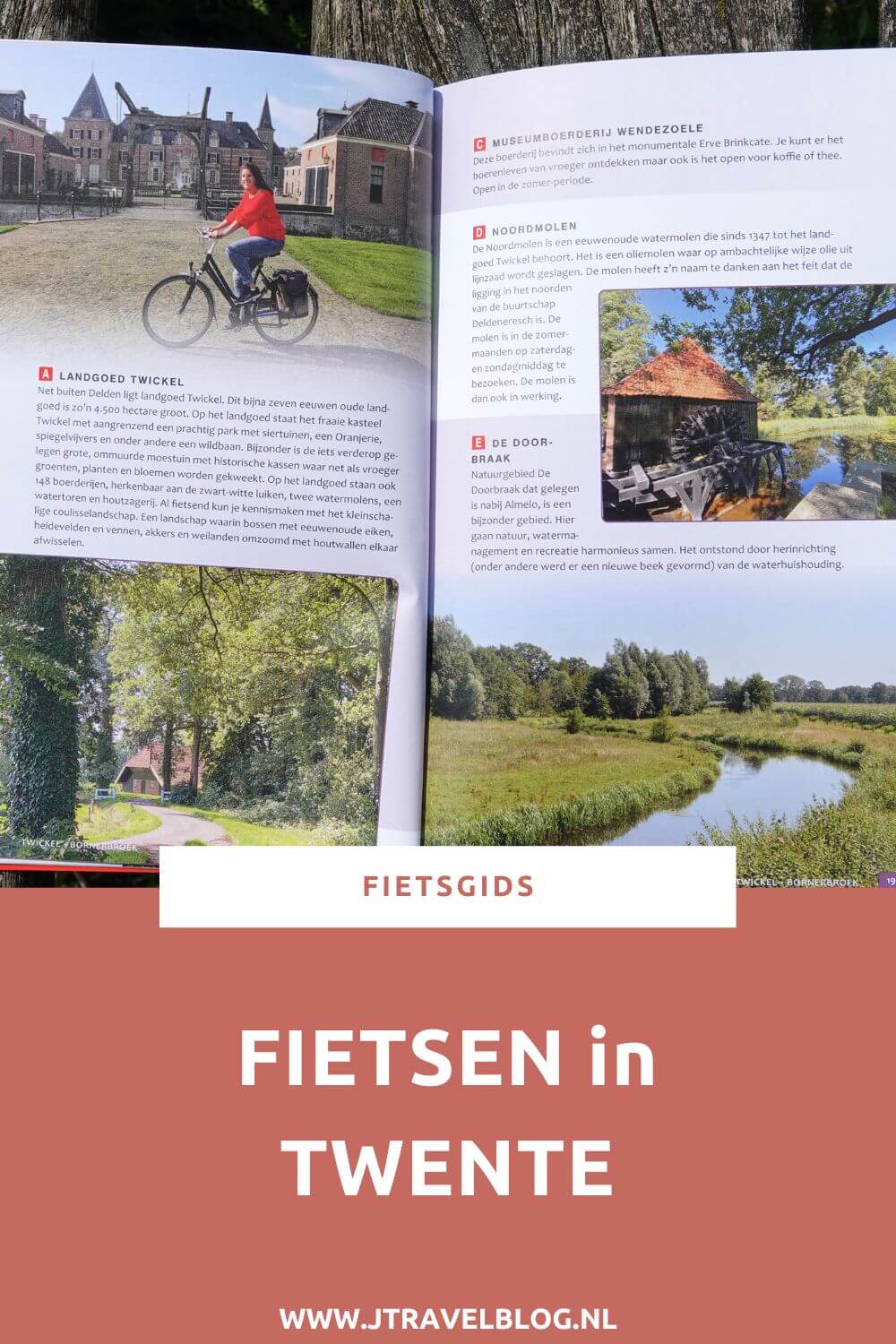 De fietsgids 'Fietsen in Twente' is een gids met achttien fietstochten in Twente/Overijssel. Alle fietstochten liggen rondom plaatsen als Almelo, Hengelo, Enschede, Oldenzaal, Haaksbergen en Denekamp. Fiets je mee? #twente #fietsen #fietsgids #gegarandeerdonregelmatig #jtravel #jtravelblog
