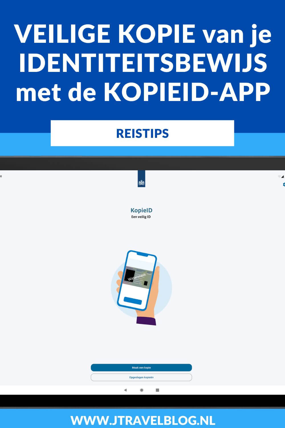 Als je veel reist, zul je het regelmatig tegenkomen, hoteliers die vragen om een kopie van jouw identiteitsbewijs. Officieel mag een hotel hier niet naar vragen. Reis je veel, maak een veilige kopie van je ID of paspoort met de KopieID-app van de rijksoverheid. Meer lees je in deze blog. #kopieidapp #jtravelblog #jtravel