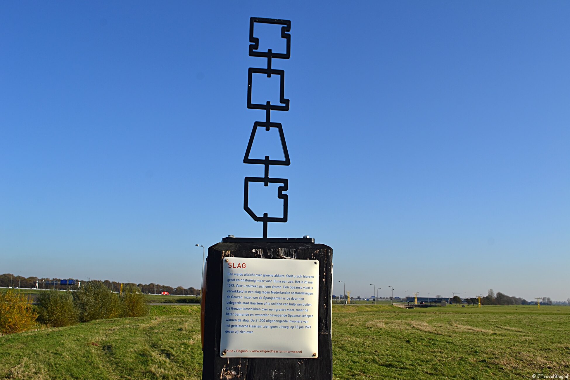 Verhalenpaal Haarlemmermeer nr. 12 - SLAG / Zeeslag 1573