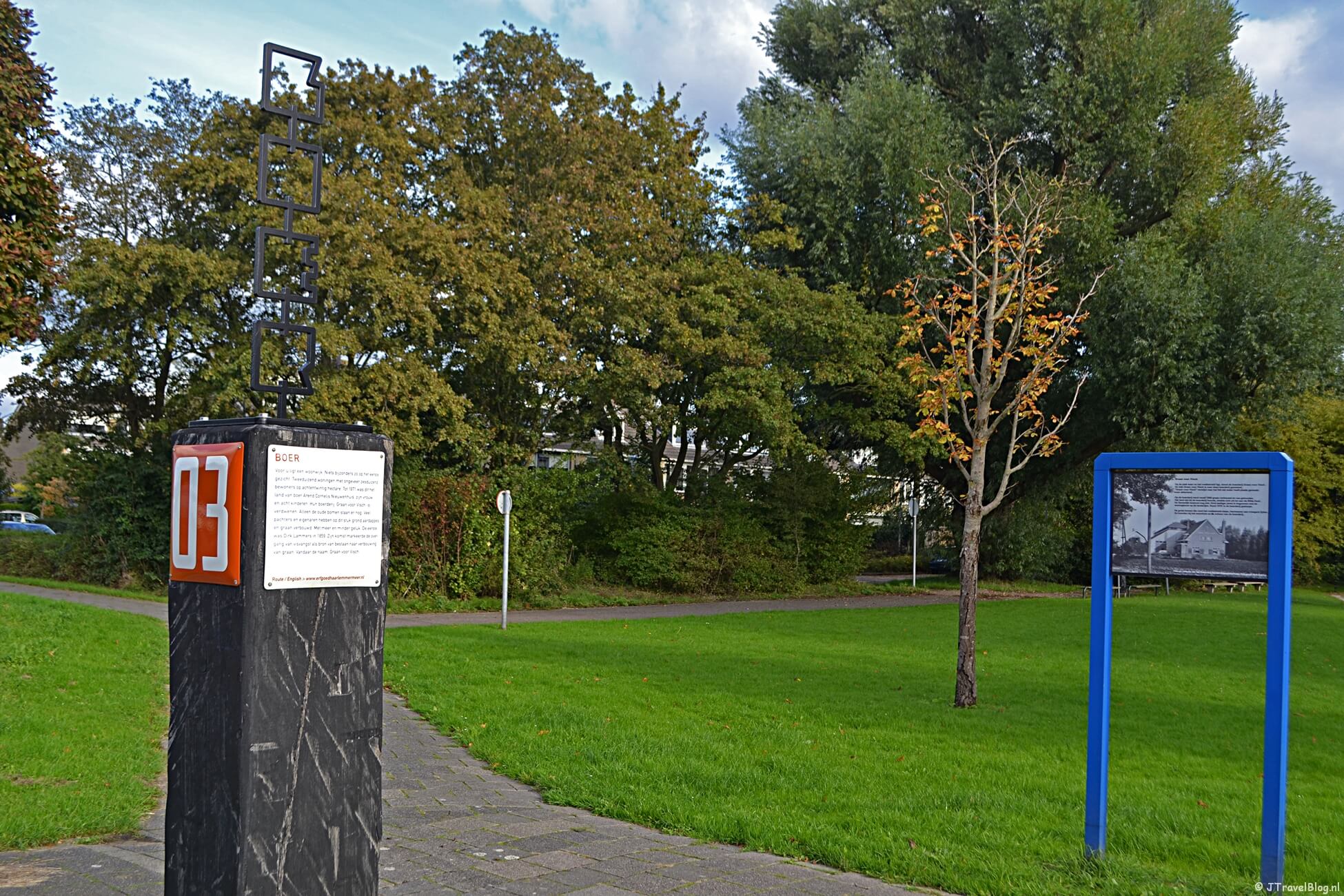 Verhalenpalen Haarlemmermeer : nr. 3 - BOER / Graan voor Visch