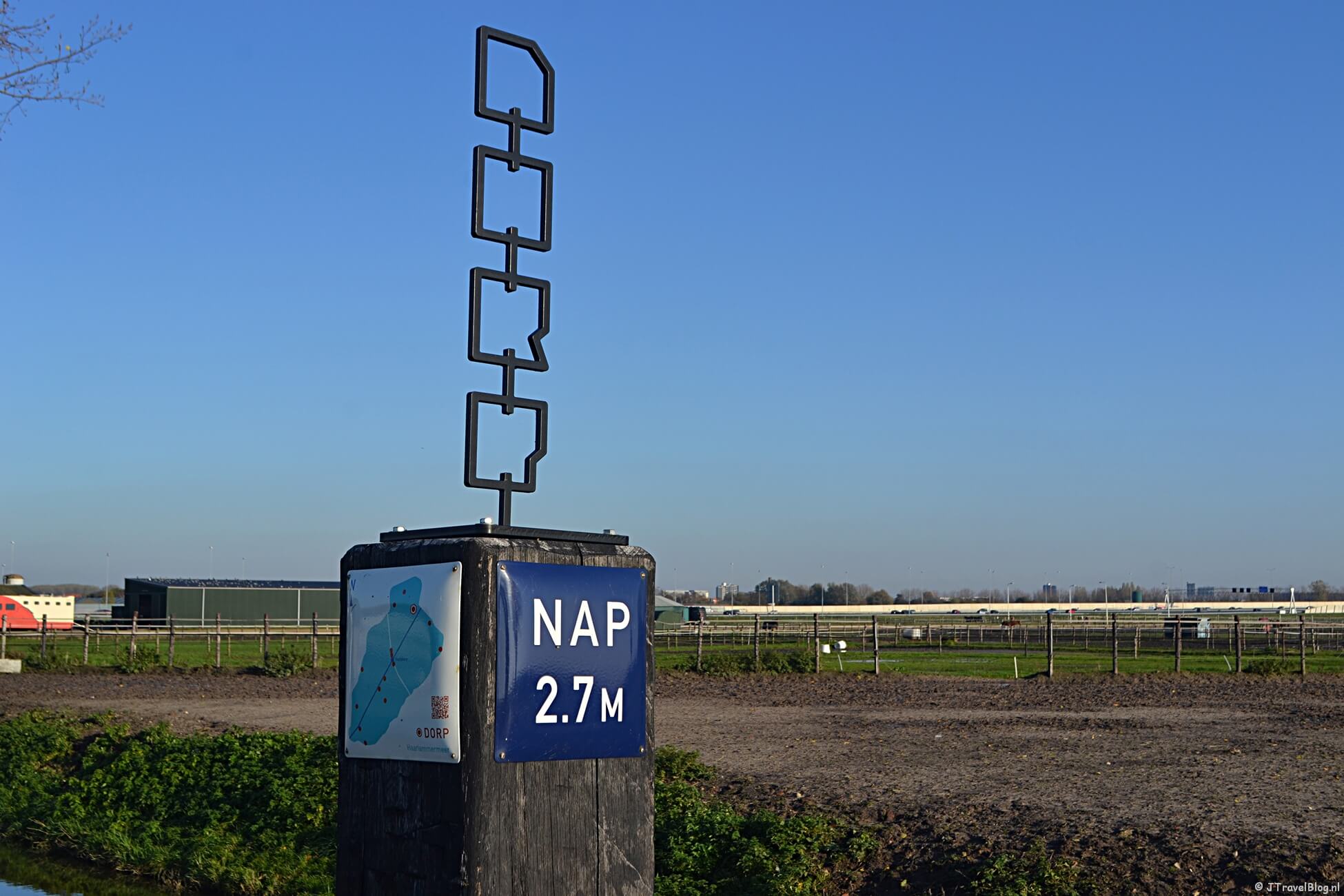 Verhalenpaal Haarlemmermeer nr. 9 - DORP / Verdwenen dorp Nieuwerkerk