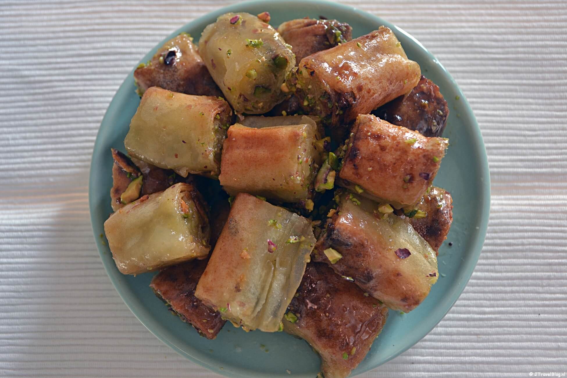 Recept : Baklava met pistache