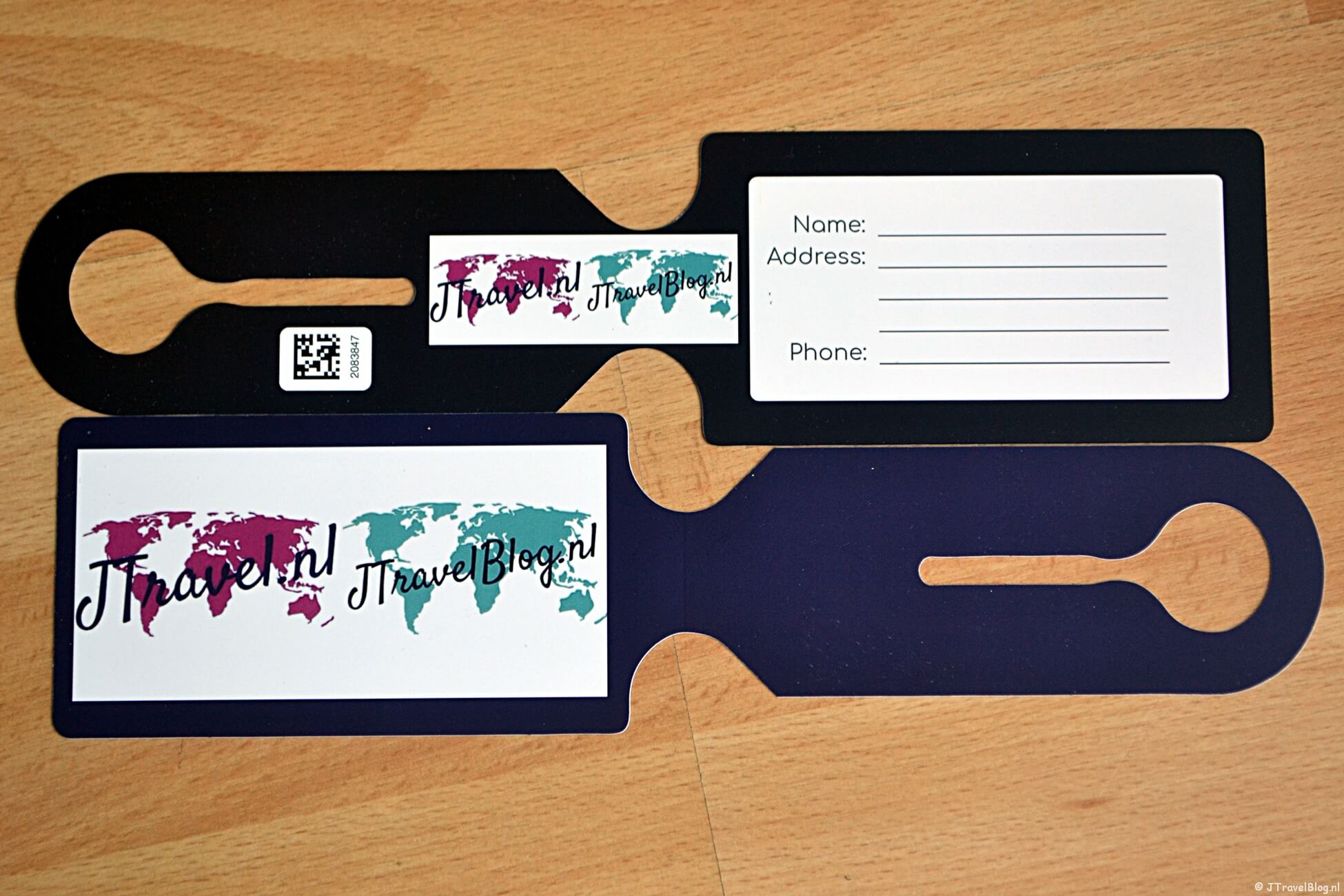 Review : Bagagelabels van Fotofabriek.nl