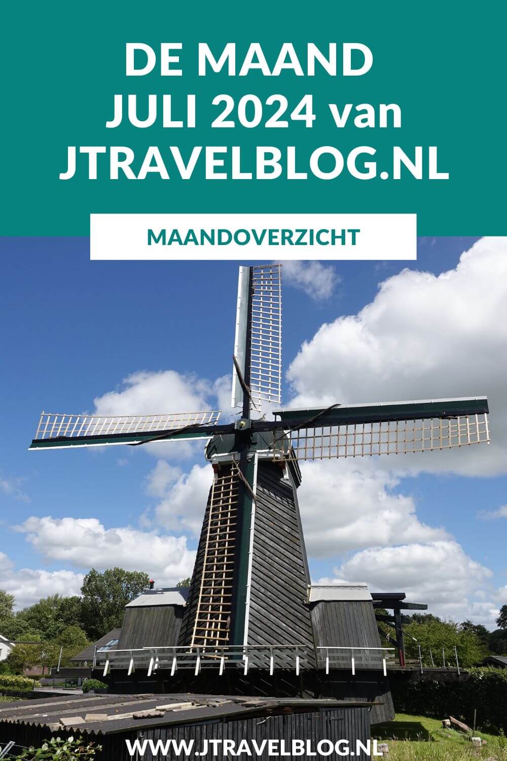 In juli 2024 maakte ik een wandeling rond het Jaagpad en de Molenplas in Haarlem, liep ik een etappe van de oudste wandelroute van Nederland en verbleef ik een tijdje in Groningen. Meer hier over lees je in dit maandoverzicht. #maandoverzicht #juli2024 #haarlem #oudstewandelroutevannederland #wandelen #jtravel #jtravelblog