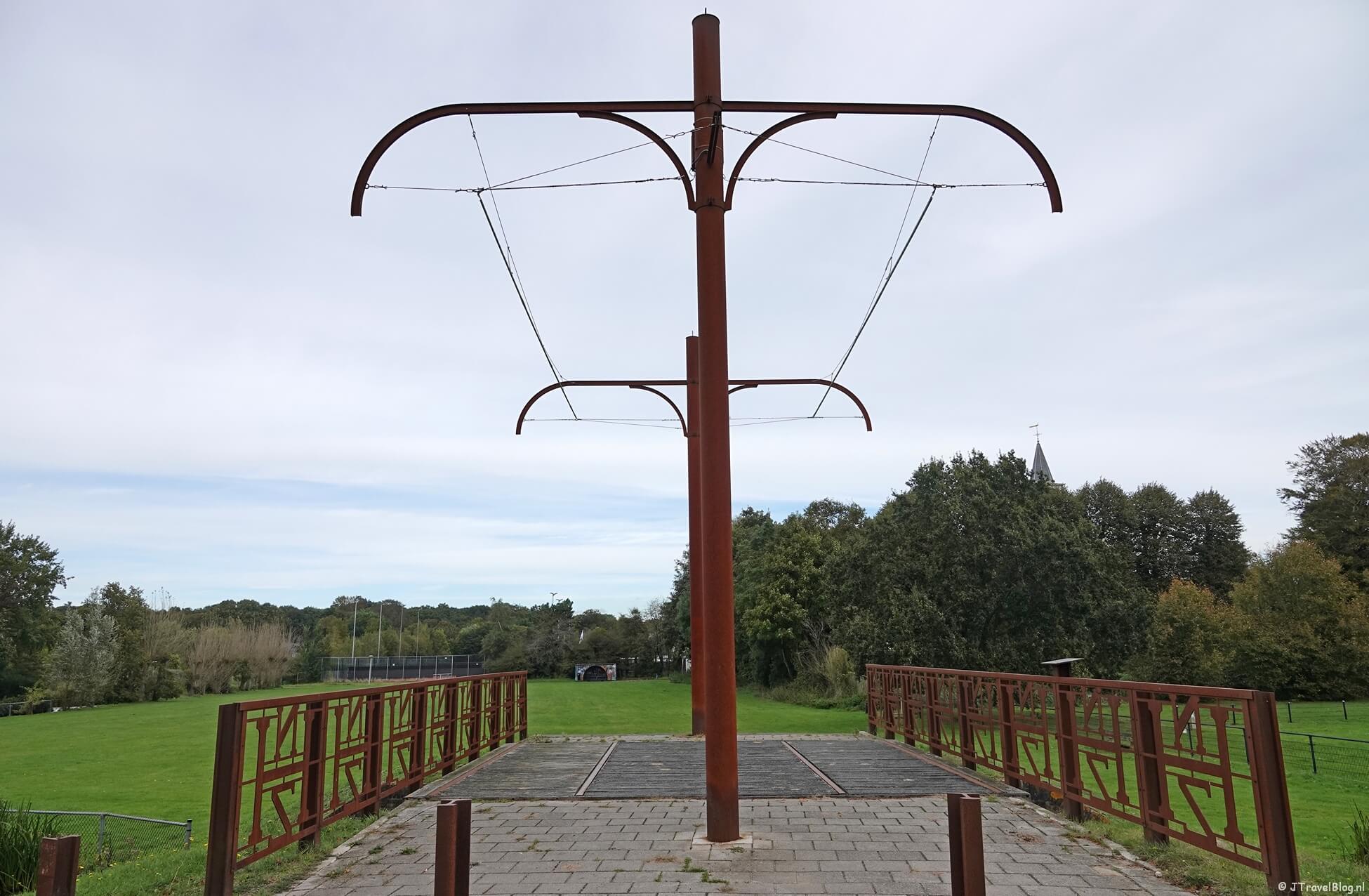 Trambaanroute in Bennebroek