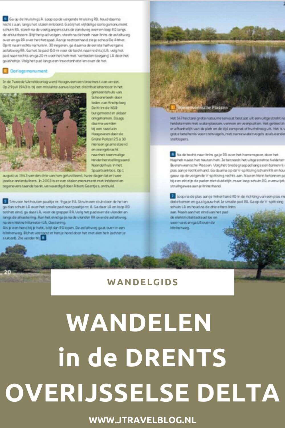 De wandelgids 'Wandelen in de Drents Overijsselse Delta' is een wandelgids met 11 wandelingen van 12 tot 17 kilometer in het werkgebied van het waterschap Drents Overijsselse Delta tussen Deventer en Assen. Wandel je mee? #wandelen #overijssel #drenthe #wandelgids #gegarandeerdonregelmatig #jtravelblog #jtravel