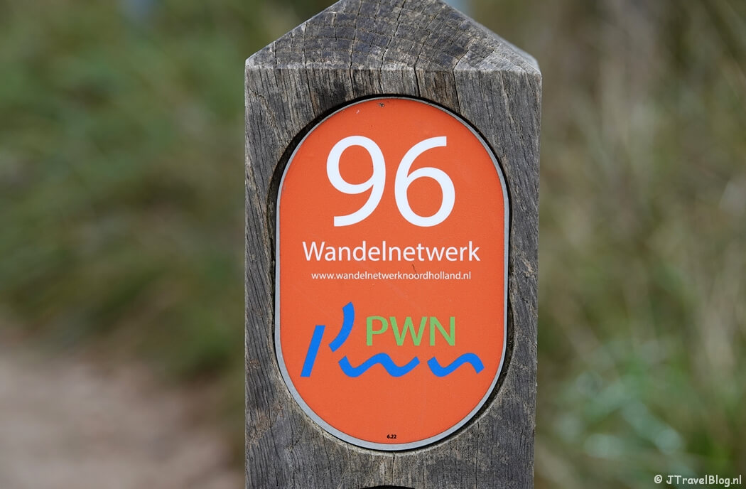Knooppunt 96 tijdens mijn rondje Konijnenberg in Nationaal Park Zuid-Kennemerland