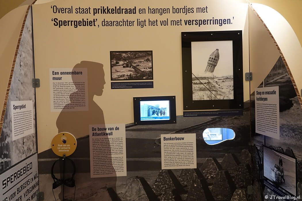 Tentoonstelling in Bezoekerscentrum De Kennemerduinen in Nationaal Park Zuid-Kennemerland