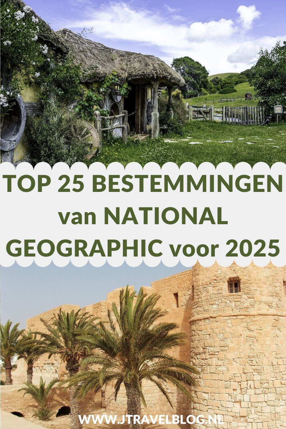Elk jaar verschijnt top 25 bestemmingen van National Geographic. In deze blog geef ik je een dosis reisinspiratie met de top 25 bestemmingen van National Geographic voor 2025. #nationalgeographic #reisinspiratie #jtravel #jtravelblog