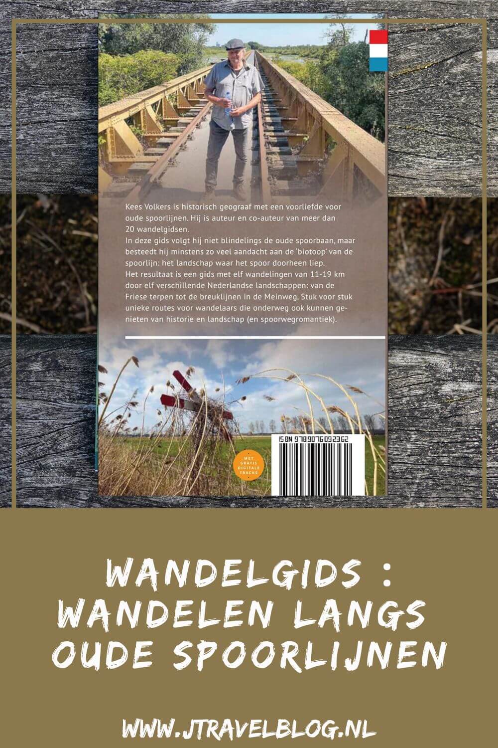 De wandelgids 'Wandelen langs oude spoorlijnen' is een gids met elf wandelingen met een lengte tussen 13 en 20 kilometer door elf verschillende Nederlandse landschappen: van de Friese terpen tot de breuklijnen in de Meinweg. Wandel je mee? #spoorlijnen #wandelen #wandelgids #gegarandeerdonregelmatig #jtravel #jtravelblog