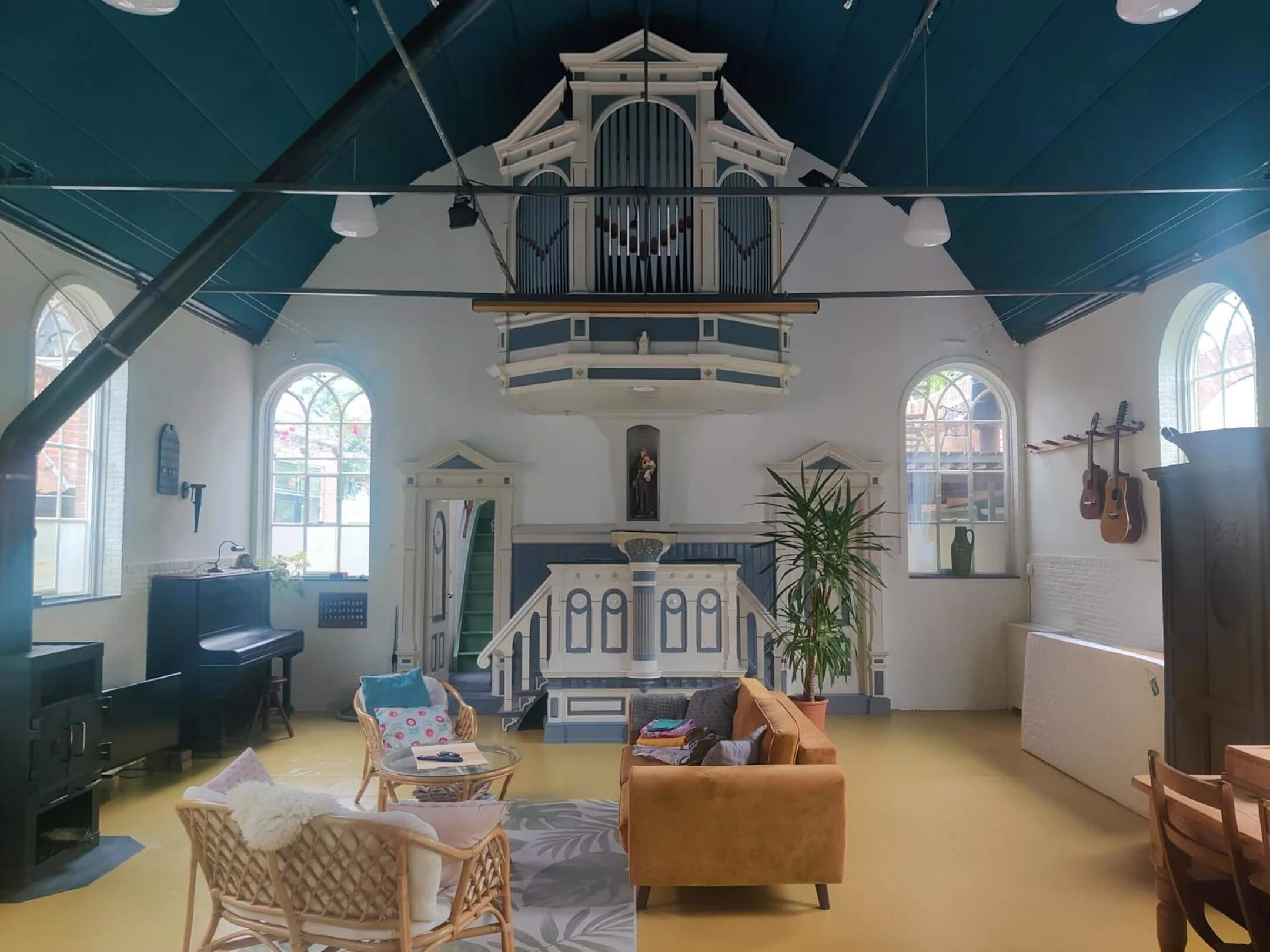 Bijzonder overnachten in een kerk