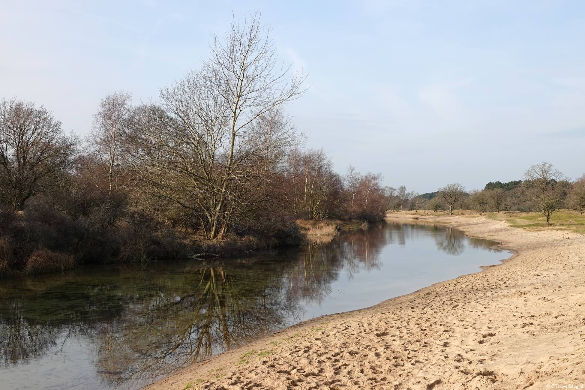Roots wandeling in de Amsterdamse Waterleidingduinen vanaf ingang Panneland