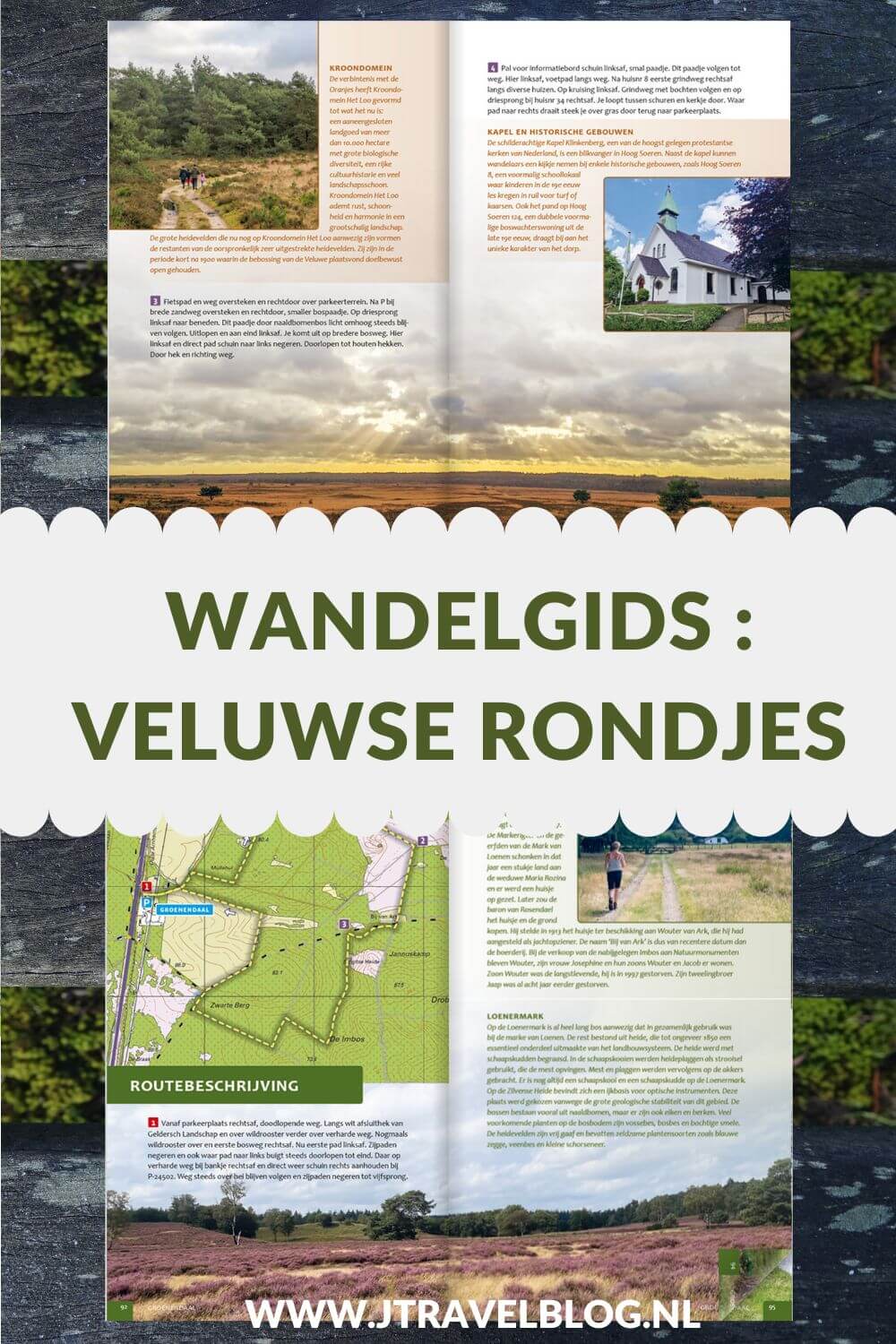 De wandelgids 'Veluwse Rondjes' is een wandelgids met 20 overzichtelijke wandelingen van 7 tot 10 kilometer door de bossen, over uitgestrekte heidevelden en zandverstuivingen op de Veluwe. De 20 korte Veluwe-routes hebben 95% zandpadgarantie. Wandel je mee? #veluwe #wandelgids #veluwserondjes #wandelen #gegarandeerdonregelmatig #jtravelblog #jtravel