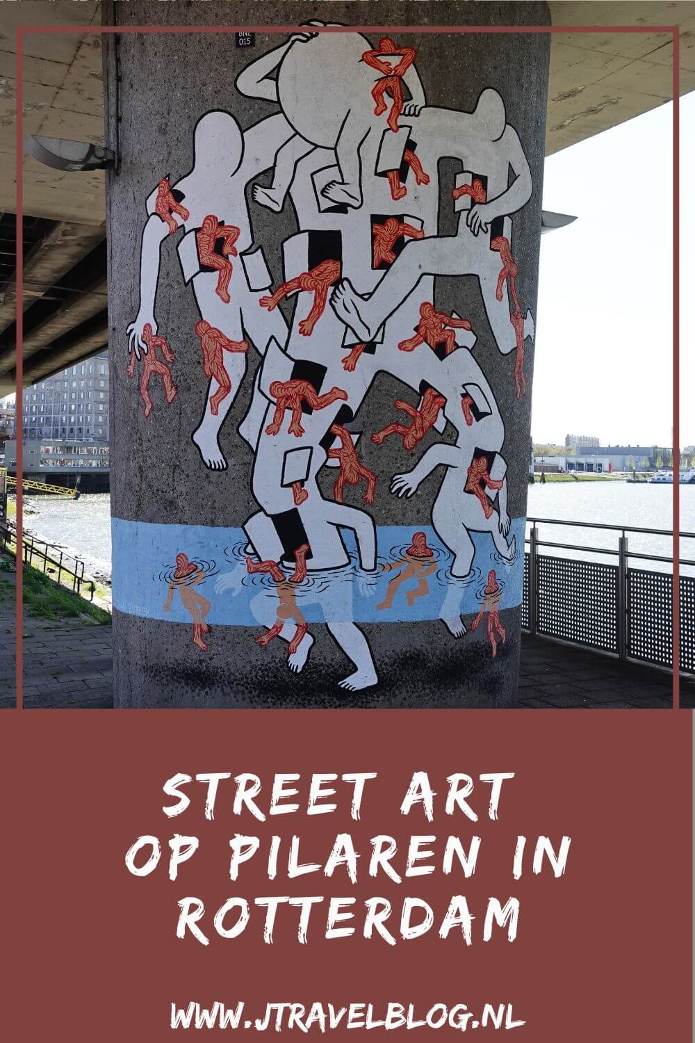 Ik wandelde langs de street art op pilaren tussen metrostations Rijnhaven en Maashaven in Rotterdam. Ik kwam mooie murals tegen. Welke? Je leest het in deze blog. #streetart #streetartrotterdam #rotterdam #jtravel #jtravelblog