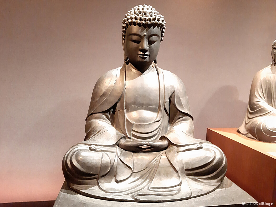 Boeddha in het Wereldmuseum Leiden in Leiden