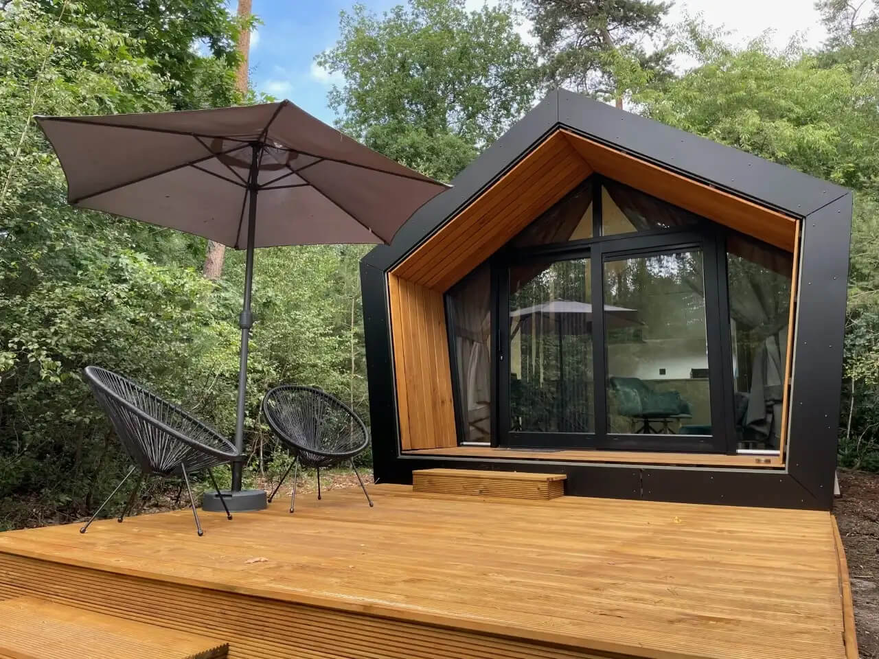 De leukste tiny houses in Nederland : Lodge in Holten - Overijssel