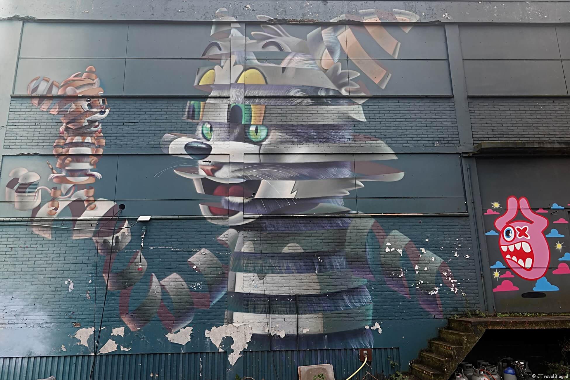 Street art wandeling in het M4H gebied en Delfshaven in Rotterdam