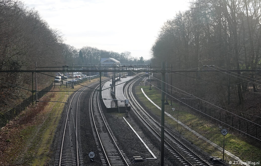 Station Baarn tijdens mijn NS-wandeling Landgoed Groeneveld