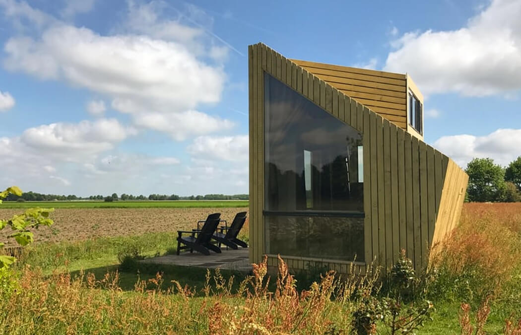 De leukste tiny houses in Nederland : Trekkershut in Mantinge - Drenthe