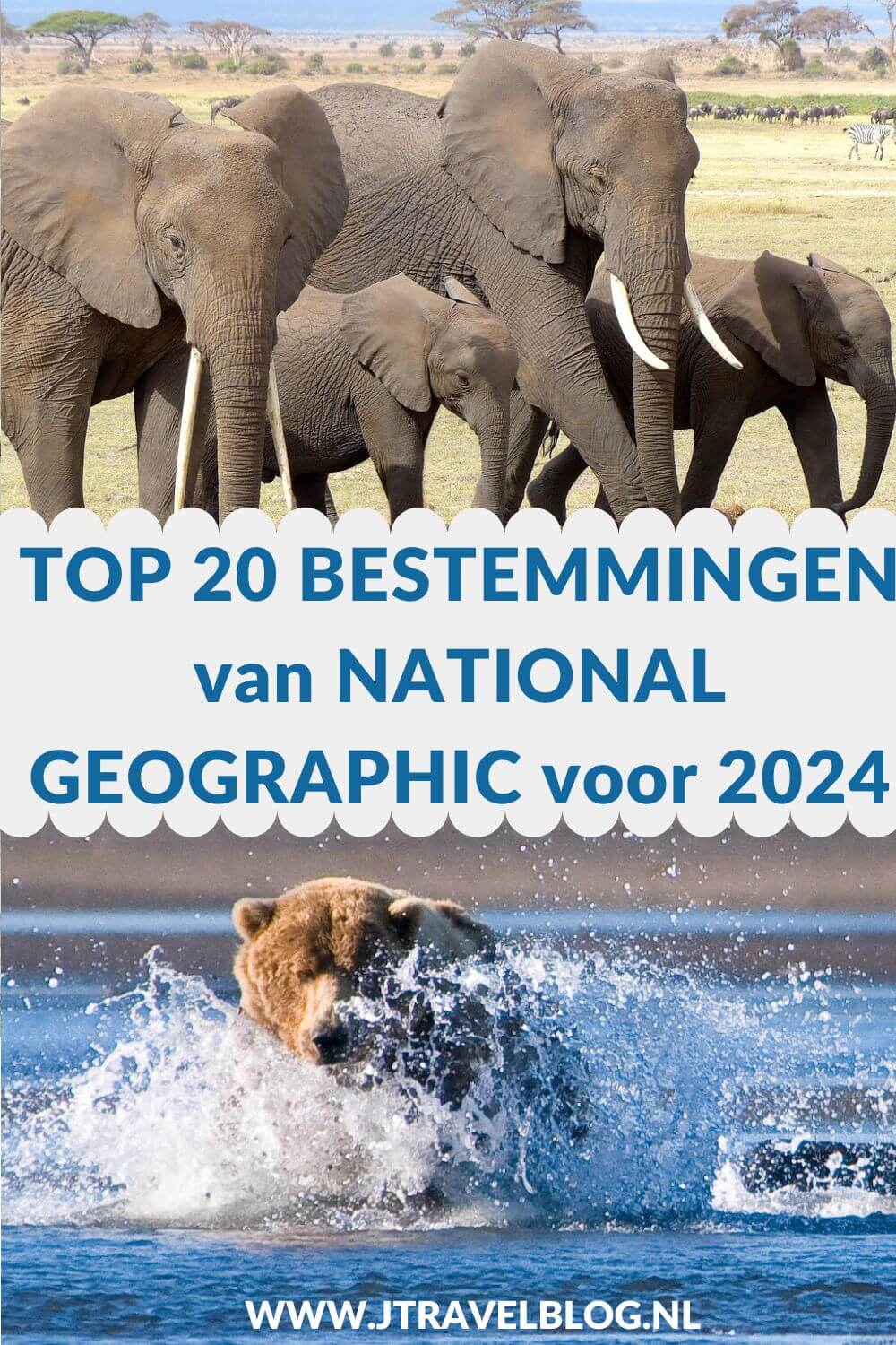 Elk jaar verschijnt top 20 bestemmingen van National Geographic. In deze blog geef ik je een dosis reisinspiratie met de top 20 bestemmingen van National Geographic voor 2024. #nationalgeographic #reisinspiratie #jtravel #jtravelblog